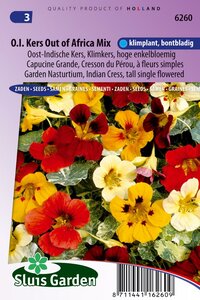 Bestel Tropaeolum zaden Out of Africa Oost-Indische kers