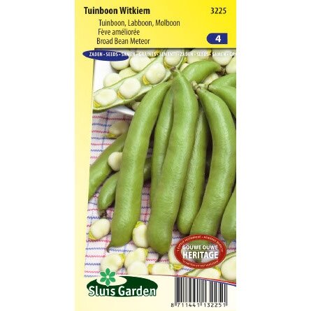Tuinboon zaden Witkiem 170 gram