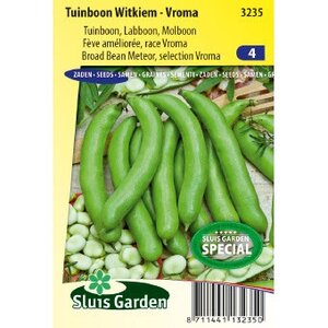 Tuinboon zaden Witkiem Vroma