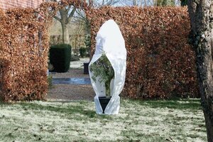 Nature winterafdekhoes met rits H250 cm D200 cm wit - afbeelding 2