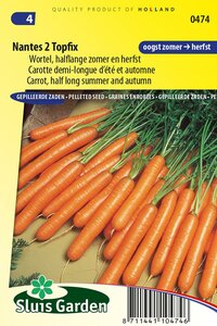 Wortel zaden Nantes 2 Topfix pillen online bestellen