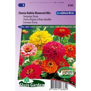 Zinnia Elegans zaden Dahlia bloemig reuzen mix